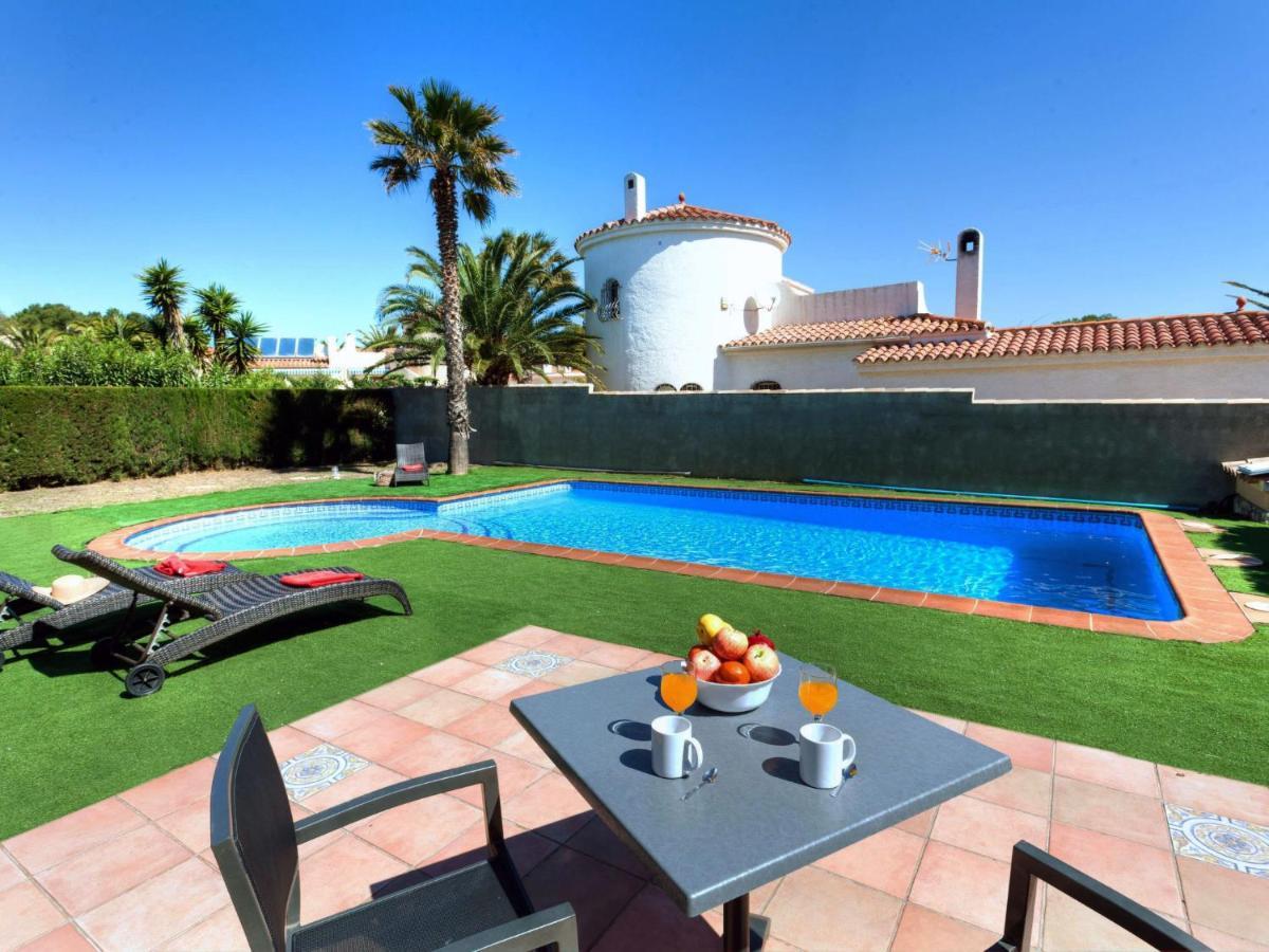 Villa Villa Caleta By Interhome Les Tres Cales Buitenkant foto