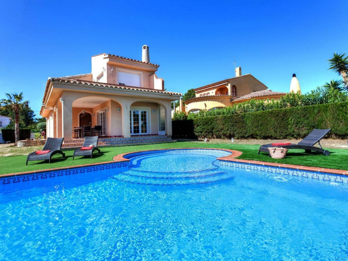 Villa Villa Caleta By Interhome Les Tres Cales Buitenkant foto