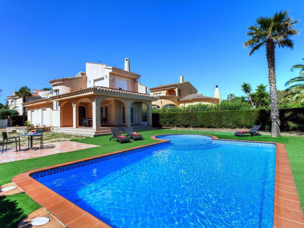 Villa Villa Caleta By Interhome Les Tres Cales Buitenkant foto