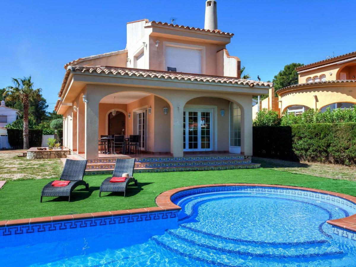 Villa Villa Caleta By Interhome Les Tres Cales Buitenkant foto